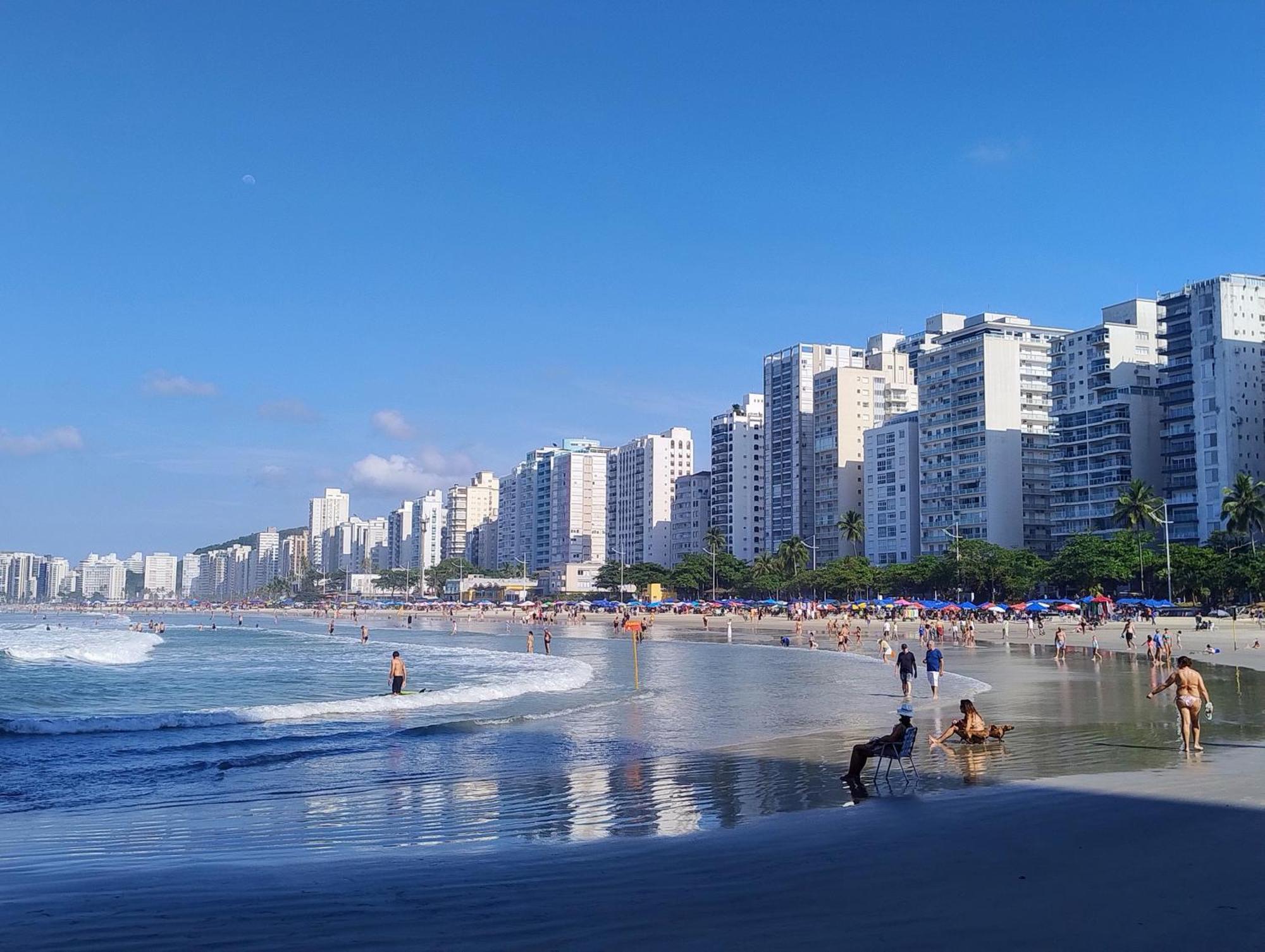 Apartamento Edificio Arpoador Guaruja Exterior photo